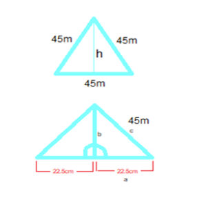 Área de un Triángulo Equilátero y Ejercicios Resueltos) - SoloCiencias